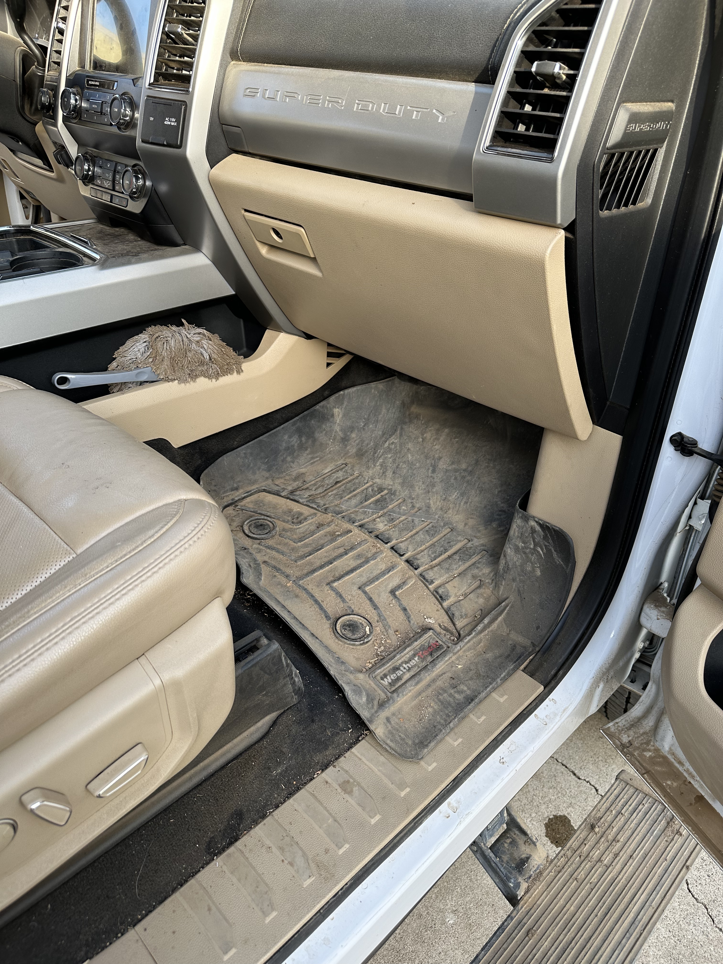 Before Detailing - Passenger Interior