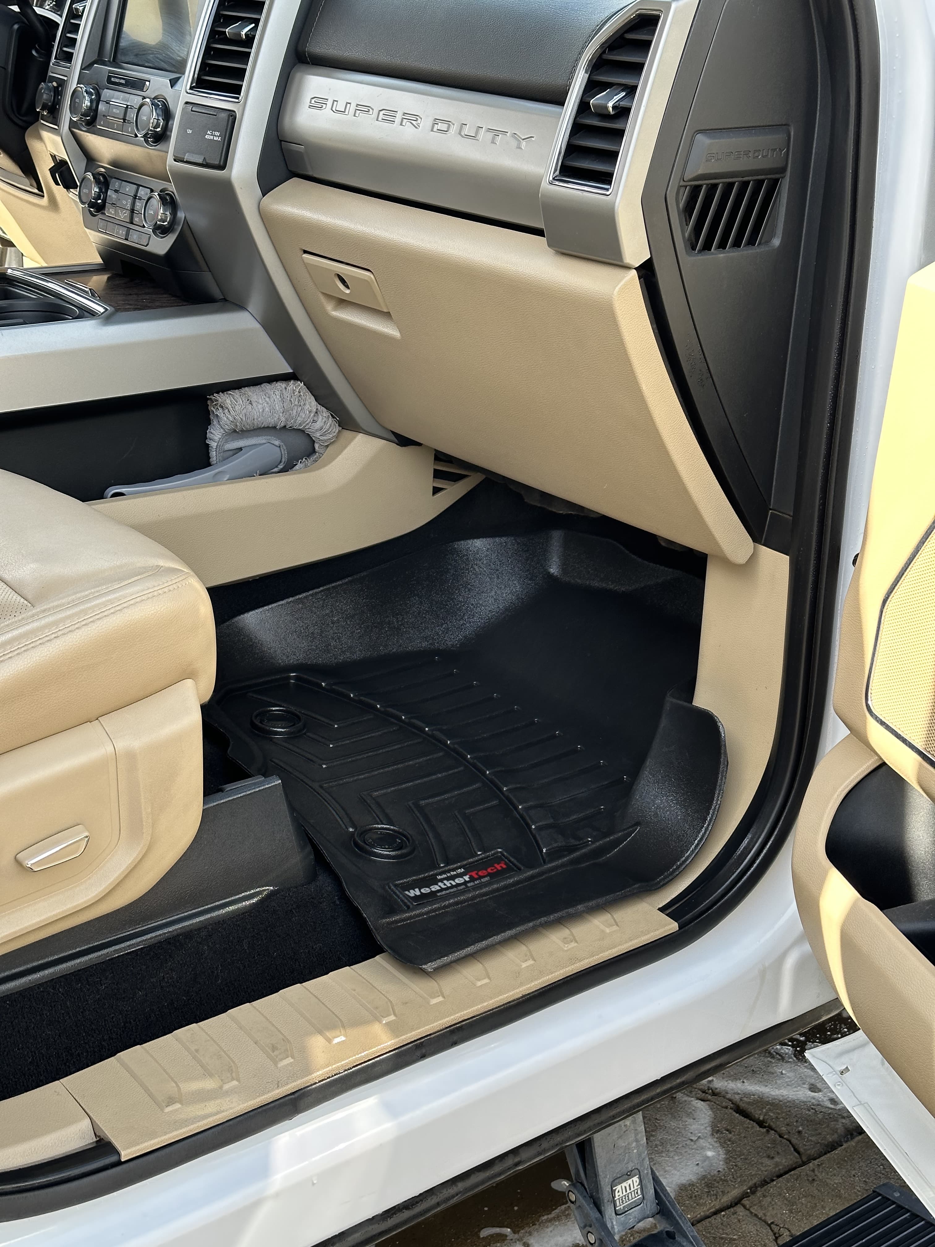 Passenger Seat After Cleaning