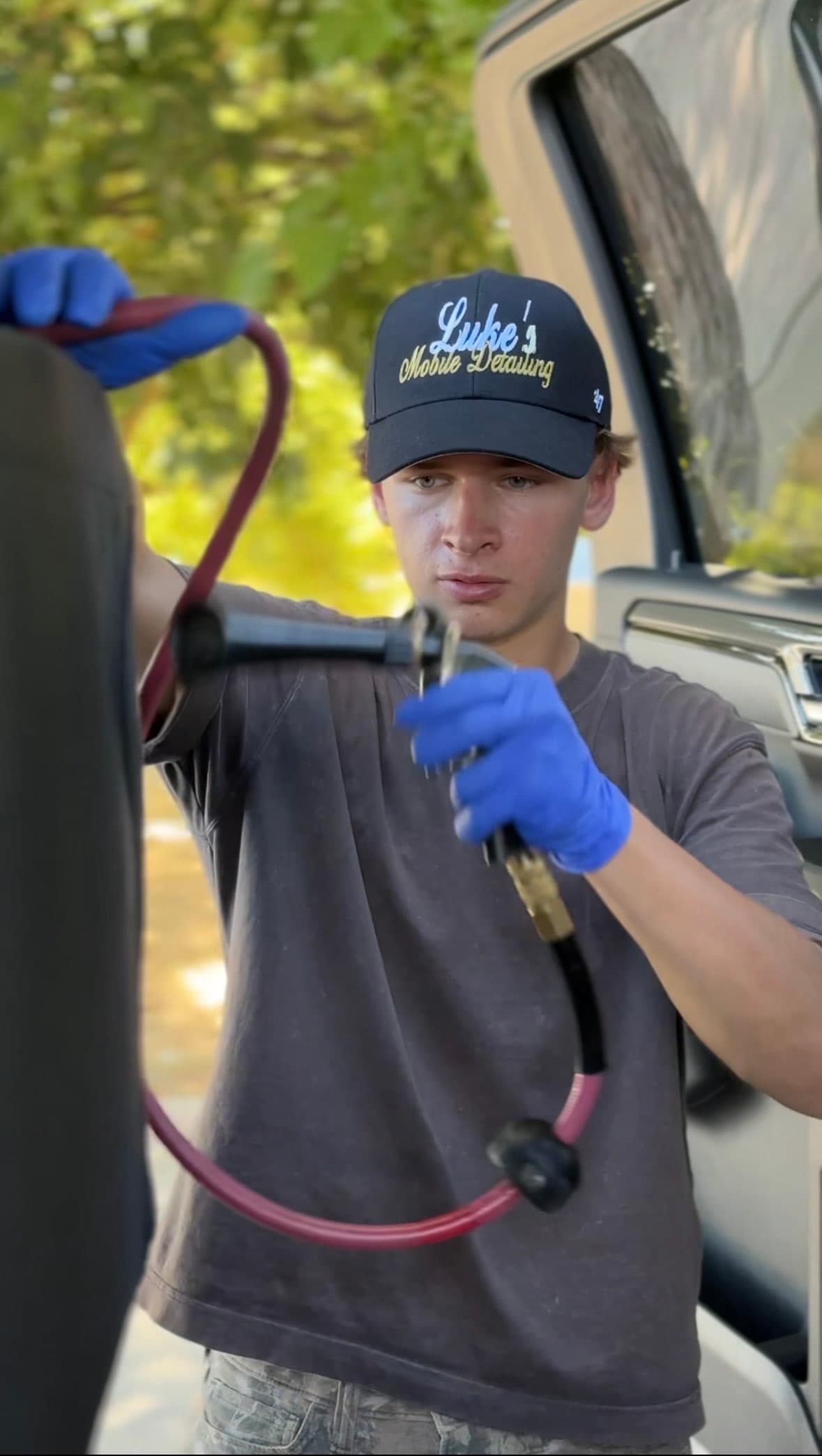 Professional car detailing